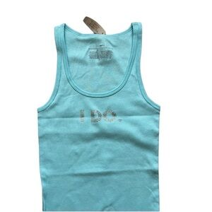 Victoria Secret’s Bridal Rhinestone Tank “I Do”